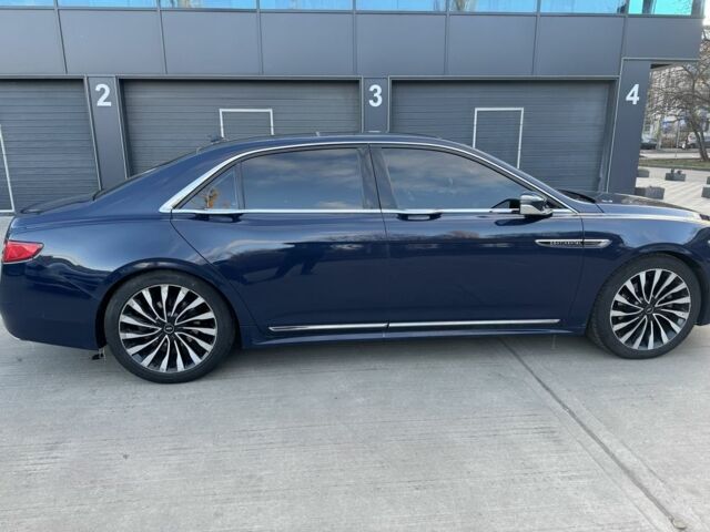 Синий Линкольн Континенталь, объемом двигателя 3 л и пробегом 215 тыс. км за 25000 $, фото 8 на Automoto.ua