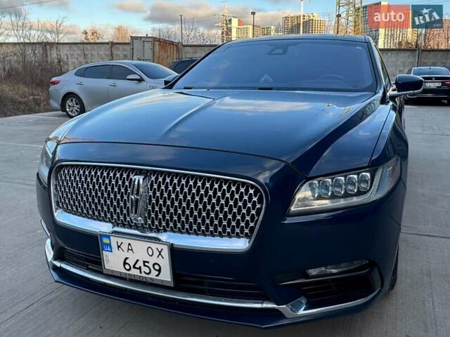 Синий Линкольн Континенталь, объемом двигателя 2.96 л и пробегом 215 тыс. км за 25000 $, фото 2 на Automoto.ua