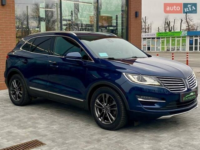 Синій Лінкольн МКС, об'ємом двигуна 2 л та пробігом 152 тис. км за 15490 $, фото 6 на Automoto.ua