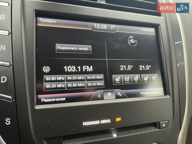 Синій Лінкольн МКС, об'ємом двигуна 2.26 л та пробігом 145 тис. км за 16900 $, фото 20 на Automoto.ua