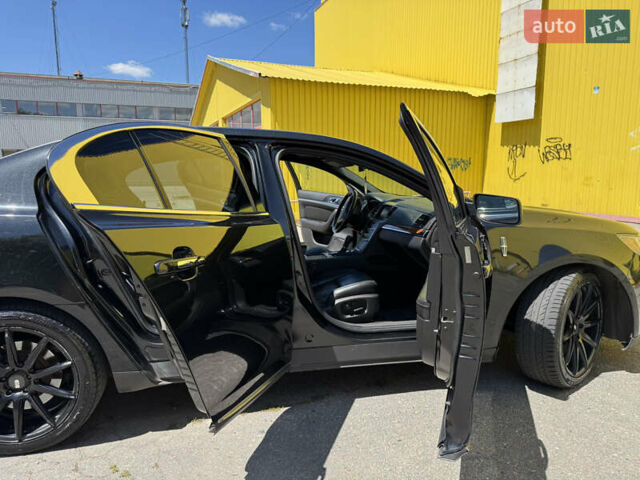 Черный Линкольн МКС, объемом двигателя 3.73 л и пробегом 192 тыс. км за 16500 $, фото 3 на Automoto.ua