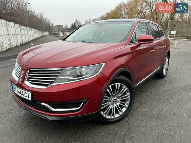 Червоний Лінкольн MKX, об'ємом двигуна 3.7 л та пробігом 69 тис. км за 22400 $, фото 1 на Automoto.ua
