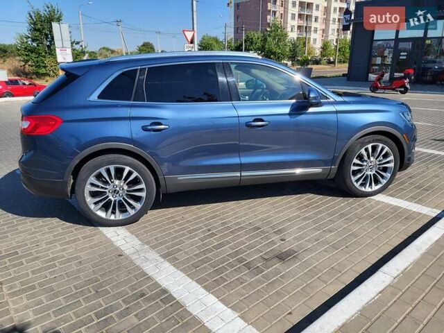 Синий Линкольн МКХ, объемом двигателя 3.73 л и пробегом 153 тыс. км за 16900 $, фото 2 на Automoto.ua