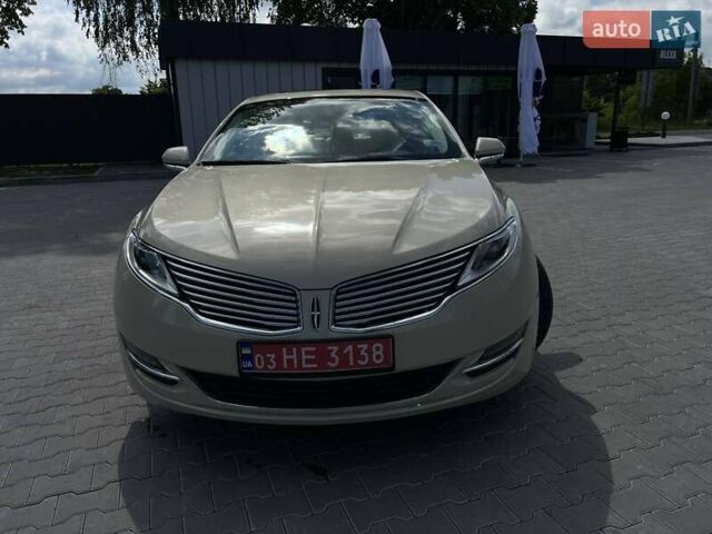 Бежевий Лінкольн MKZ, об'ємом двигуна 2 л та пробігом 116 тис. км за 12900 $, фото 8 на Automoto.ua