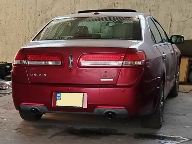 Червоний Лінкольн MKZ, об'ємом двигуна 2.5 л та пробігом 128 тис. км за 9988 $, фото 1 на Automoto.ua