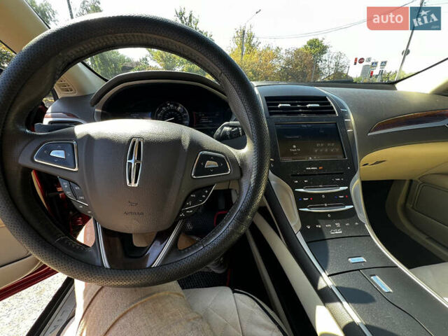 Красный Линкольн МКЗ, объемом двигателя 2 л и пробегом 147 тыс. км за 13300 $, фото 8 на Automoto.ua