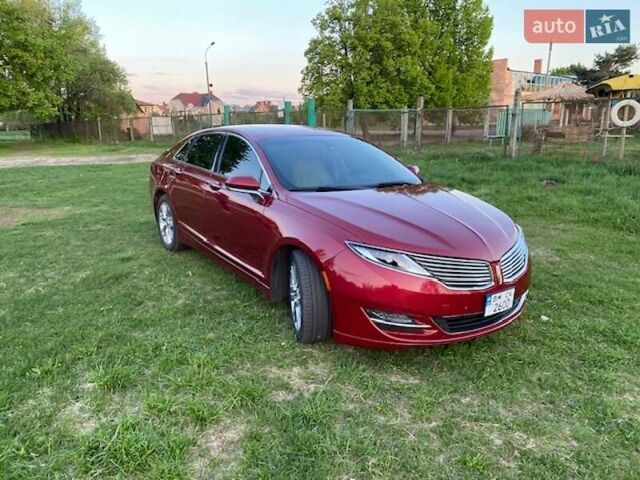 Червоний Лінкольн MKZ, об'ємом двигуна 2 л та пробігом 245 тис. км за 13000 $, фото 1 на Automoto.ua