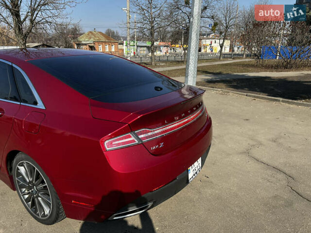 Червоний Лінкольн MKZ, об'ємом двигуна 2 л та пробігом 144 тис. км за 12500 $, фото 2 на Automoto.ua