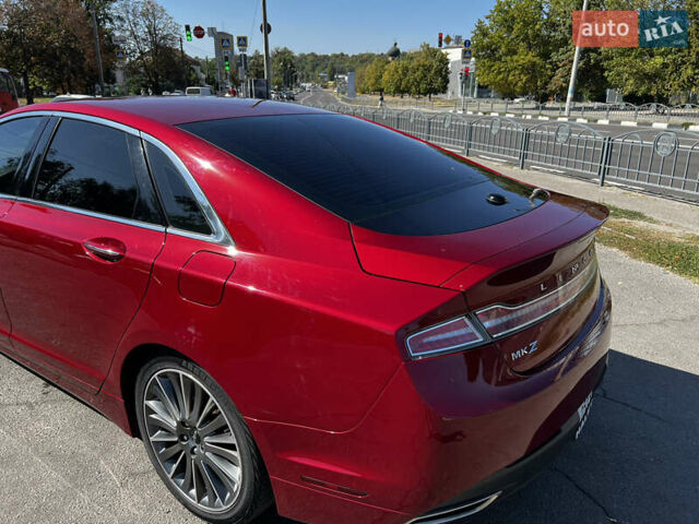 Красный Линкольн МКЗ, объемом двигателя 2 л и пробегом 147 тыс. км за 13300 $, фото 5 на Automoto.ua
