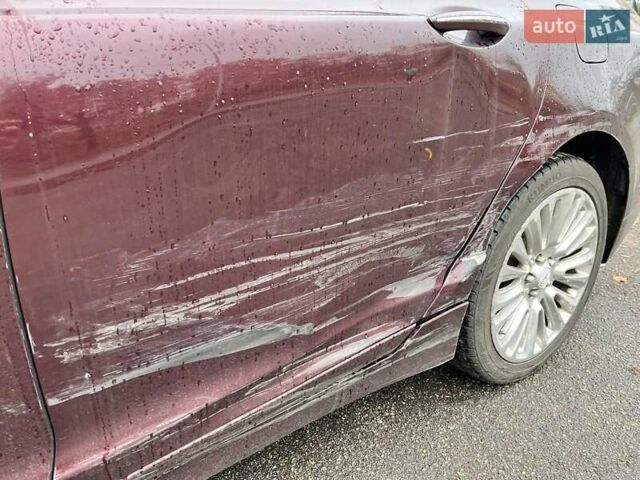 Червоний Лінкольн MKZ, об'ємом двигуна 2 л та пробігом 263 тис. км за 9000 $, фото 14 на Automoto.ua