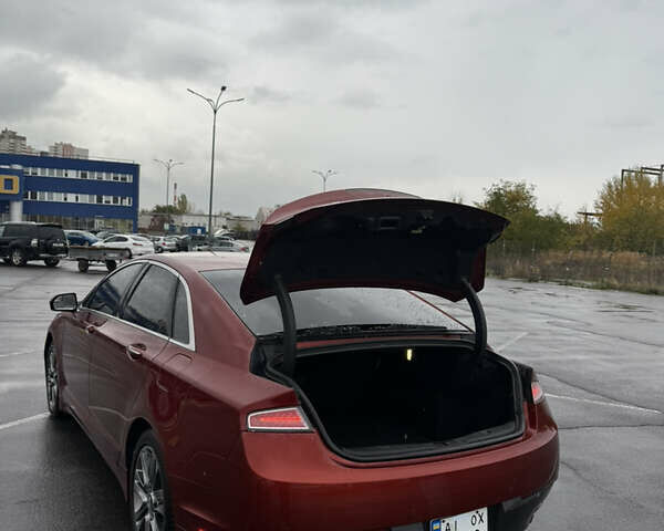 Червоний Лінкольн MKZ, об'ємом двигуна 2 л та пробігом 118 тис. км за 9999 $, фото 3 на Automoto.ua