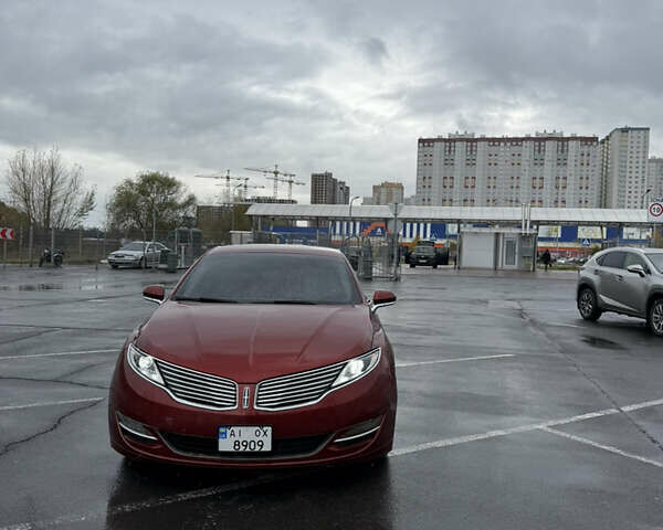 Червоний Лінкольн MKZ, об'ємом двигуна 2 л та пробігом 118 тис. км за 9999 $, фото 18 на Automoto.ua