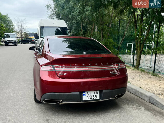 Червоний Лінкольн MKZ, об'ємом двигуна 2 л та пробігом 147 тис. км за 14200 $, фото 2 на Automoto.ua