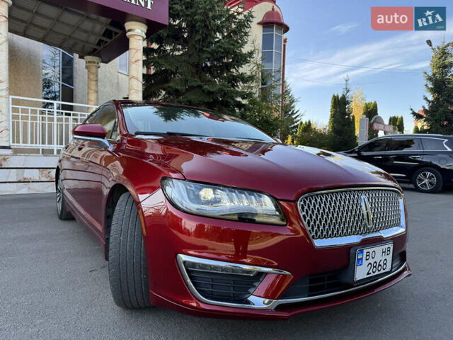 Линкольн МКЗ 2018 в Тернополе на Automoto.ua Красный Линкольн МКЗ, объемом двигателя 2 л и пробегом 119 тыс. км за 19400 $, фото 2 на Automoto.ua