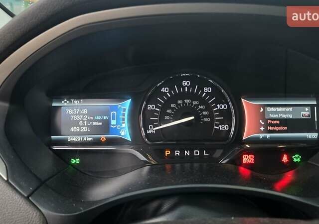 Лінкольн MKZ 2013 у Бродах на Automoto.ua Сірий Лінкольн MKZ, об'ємом двигуна 2 л та пробігом 244 тис. км за 13800 $, фото 5 на Automoto.ua