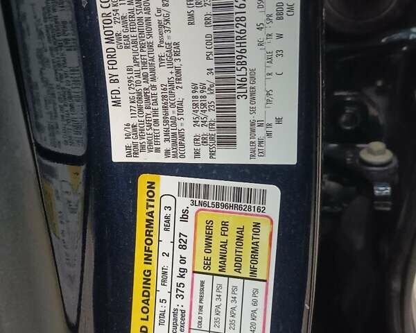 Синий Линкольн МКЗ, объемом двигателя 2 л и пробегом 125 тыс. км за 12500 $, фото 4 на Automoto.ua