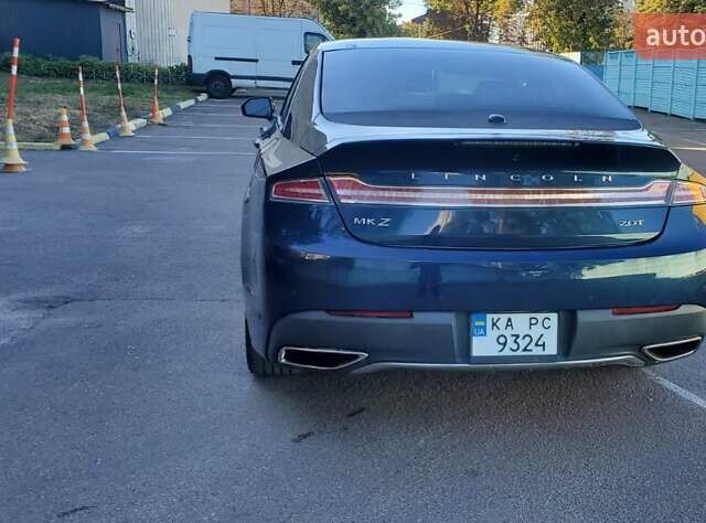 Синий Линкольн МКЗ, объемом двигателя 2 л и пробегом 157 тыс. км за 15000 $, фото 1 на Automoto.ua