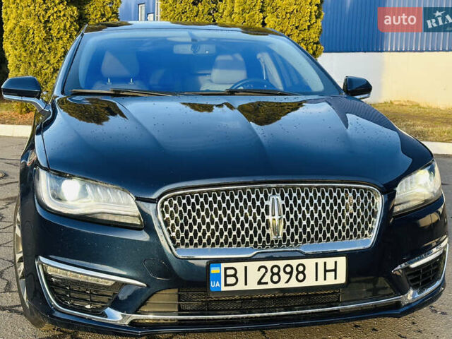 Синий Линкольн МКЗ, объемом двигателя 3 л и пробегом 64 тыс. км за 17990 $, фото 3 на Automoto.ua