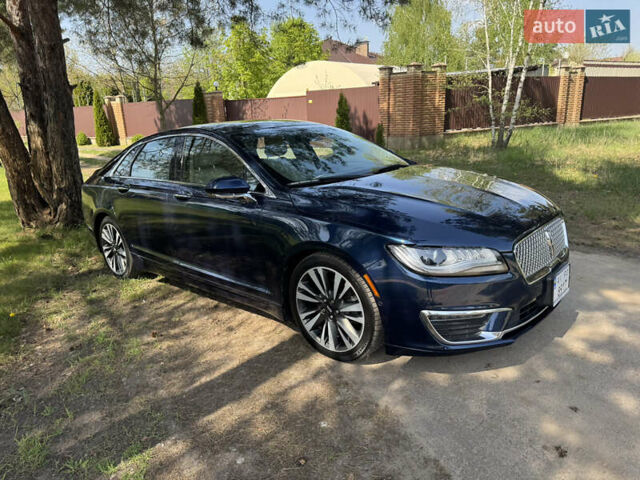 Синий Линкольн МКЗ, объемом двигателя 2 л и пробегом 67 тыс. км за 18800 $, фото 2 на Automoto.ua