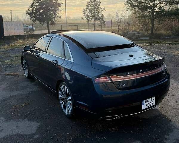 Синий Линкольн МКЗ, объемом двигателя 2 л и пробегом 145 тыс. км за 18000 $, фото 3 на Automoto.ua