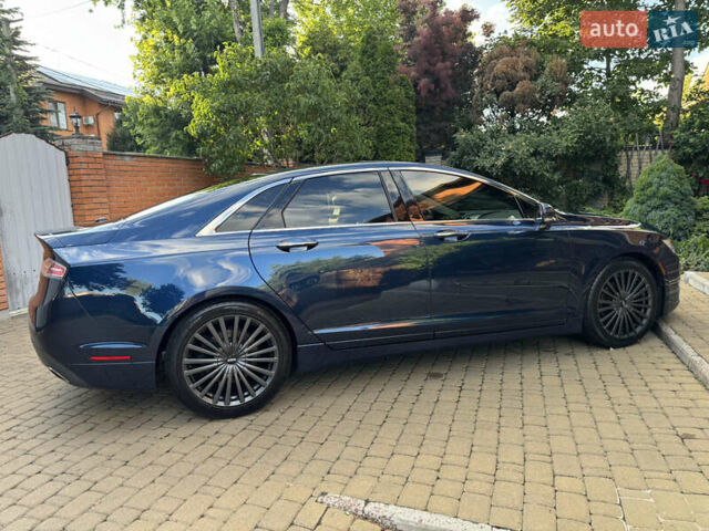 Синий Линкольн МКЗ, объемом двигателя 2 л и пробегом 87 тыс. км за 18200 $, фото 3 на Automoto.ua