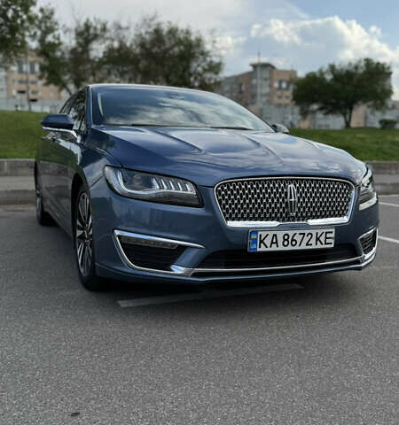 Синій Лінкольн MKZ, об'ємом двигуна 2 л та пробігом 90 тис. км за 16300 $, фото 2 на Automoto.ua