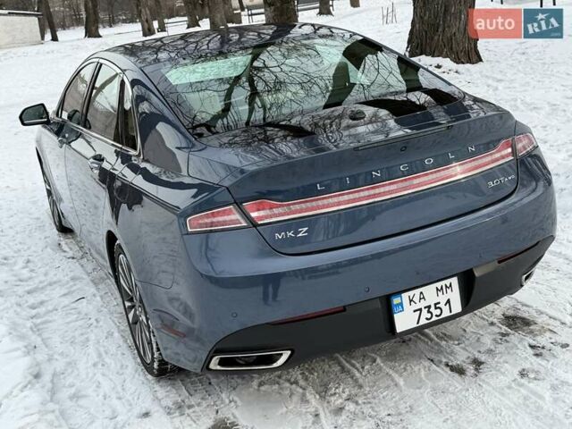 Синий Линкольн МКЗ, объемом двигателя 2.96 л и пробегом 58 тыс. км за 12500 $, фото 20 на Automoto.ua