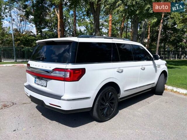 Белый Линкольн Навигатор, объемом двигателя 3.5 л и пробегом 85 тыс. км за 49900 $, фото 3 на Automoto.ua