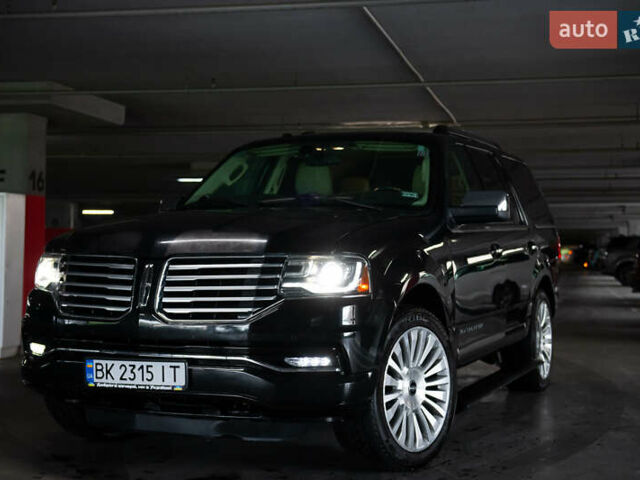 Черный Линкольн Навигатор, объемом двигателя 3.5 л и пробегом 153 тыс. км за 25600 $, фото 2 на Automoto.ua