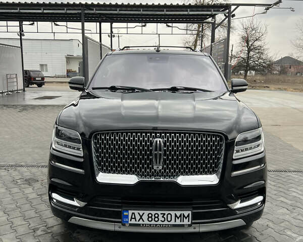 Черный Линкольн Навигатор, объемом двигателя 3.5 л и пробегом 109 тыс. км за 64000 $, фото 1 на Automoto.ua