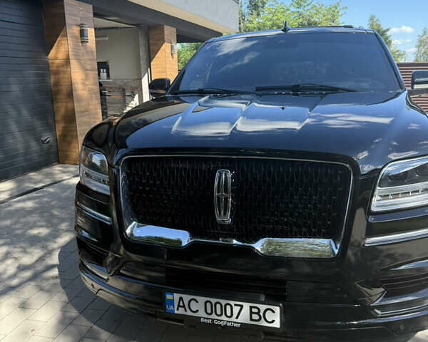 Черный Линкольн Навигатор, объемом двигателя 3.5 л и пробегом 73 тыс. км за 47500 $, фото 16 на Automoto.ua