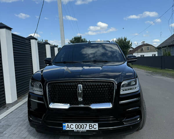 Черный Линкольн Навигатор, объемом двигателя 3.5 л и пробегом 73 тыс. км за 47500 $, фото 3 на Automoto.ua