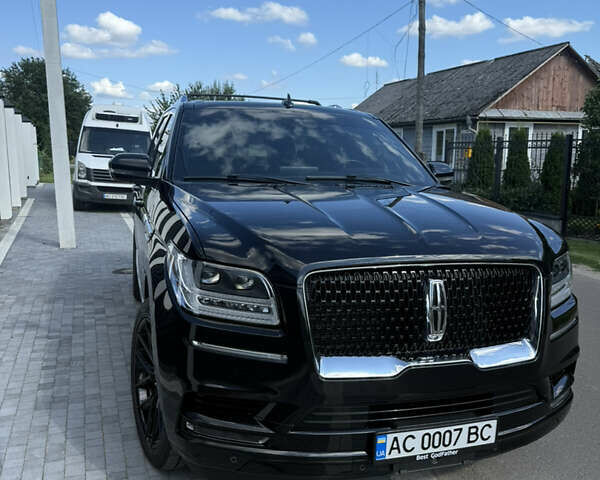 Черный Линкольн Навигатор, объемом двигателя 3.5 л и пробегом 73 тыс. км за 47500 $, фото 2 на Automoto.ua