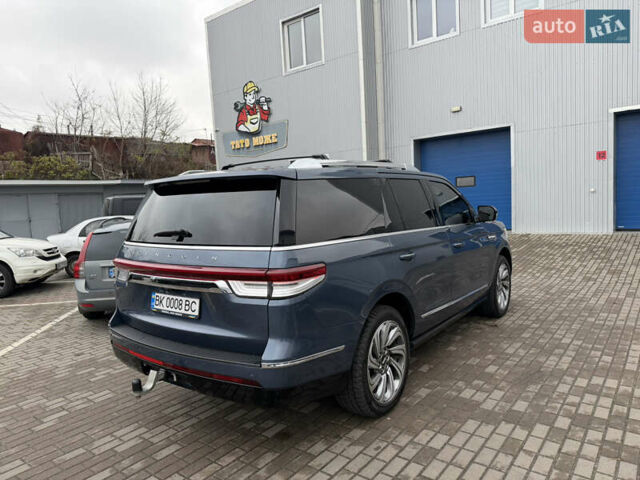 Синий Линкольн Навигатор, объемом двигателя 3.5 л и пробегом 70 тыс. км за 81000 $, фото 4 на Automoto.ua