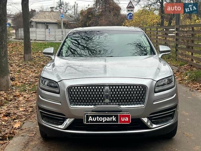 Серый Линкольн Nautilus, объемом двигателя 2 л и пробегом 61 тыс. км за 24990 $, фото 1 на Automoto.ua