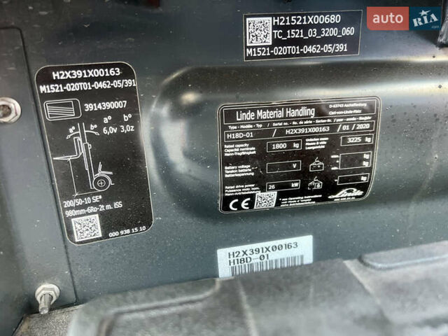 Червоний Лінде H 18D, об'ємом двигуна 0 л та пробігом 1 тис. км за 21813 $, фото 10 на Automoto.ua