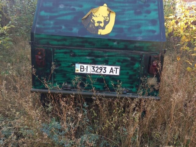 Зеленый ЛуАЗ 968, объемом двигателя 1.2 л и пробегом 111 тыс. км за 650 $, фото 1 на Automoto.ua