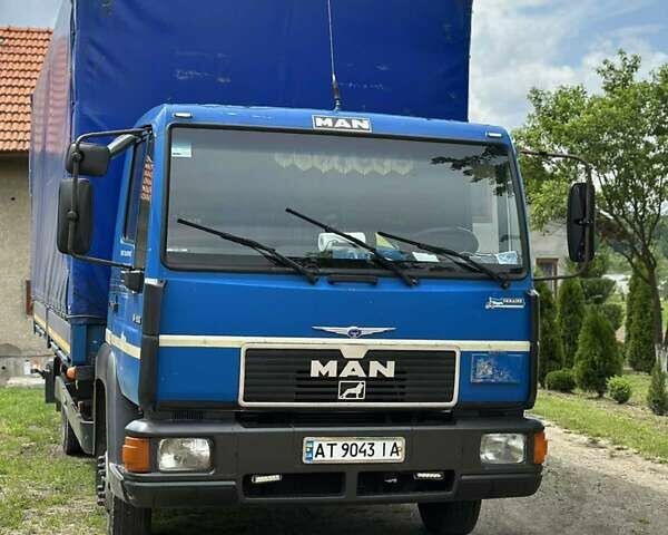 Синий МАН 10.150, объемом двигателя 4.6 л и пробегом 155 тыс. км за 10000 $, фото 16 на Automoto.ua