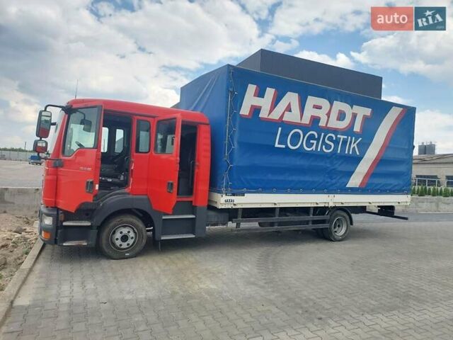 Красный МАН 12.180, объемом двигателя 4.58 л и пробегом 423 тыс. км за 27000 $, фото 3 на Automoto.ua