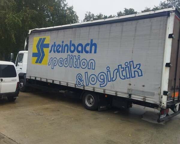 Белый МАН 12.220, объемом двигателя 6.87 л и пробегом 54 тыс. км за 16000 $, фото 1 на Automoto.ua