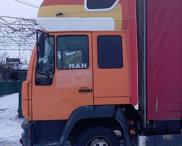Оранжевый МАН 12.220, объемом двигателя 6.9 л и пробегом 740 тыс. км за 13900 $, фото 7 на Automoto.ua