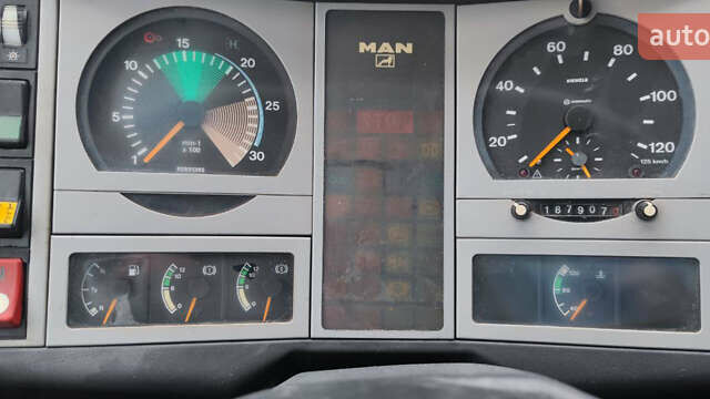 Серый МАН 12.225, объемом двигателя 6.87 л и пробегом 187 тыс. км за 16000 $, фото 15 на Automoto.ua