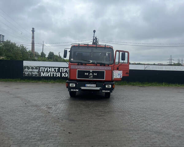 Красный МАН 12.163, объемом двигателя 6 л и пробегом 480 тыс. км за 15500 $, фото 5 на Automoto.ua