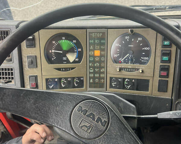 Красный МАН 12.163, объемом двигателя 6 л и пробегом 480 тыс. км за 15500 $, фото 8 на Automoto.ua