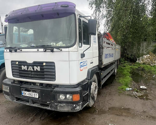 Белый МАН 14.280, объемом двигателя 6.87 л и пробегом 930 тыс. км за 19500 $, фото 2 на Automoto.ua