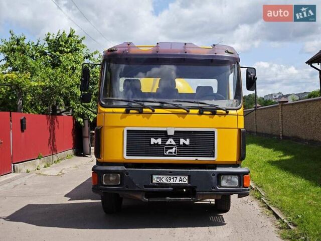 Желтый МАН 14.280, объемом двигателя 0 л и пробегом 585 тыс. км за 15000 $, фото 1 на Automoto.ua