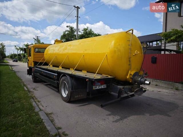 Желтый МАН 14.280, объемом двигателя 0 л и пробегом 585 тыс. км за 15000 $, фото 6 на Automoto.ua