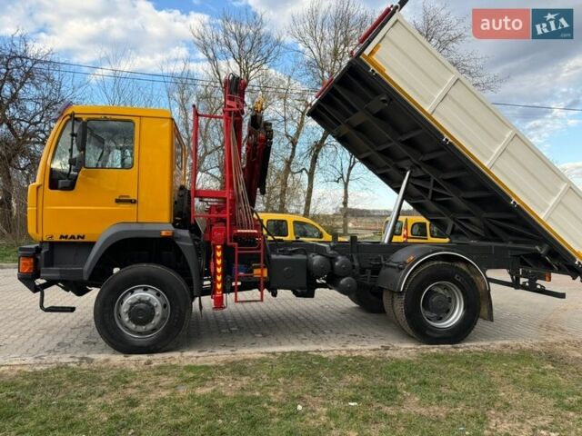 Желтый МАН 18.220, объемом двигателя 6.87 л и пробегом 100 тыс. км за 39500 $, фото 20 на Automoto.ua