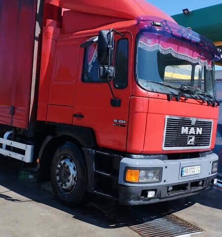 Красный МАН 18.224, объемом двигателя 6.9 л и пробегом 280 тыс. км за 13800 $, фото 1 на Automoto.ua
