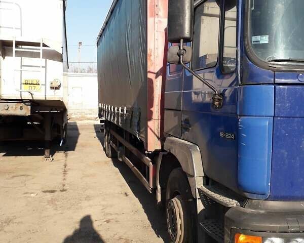 Синий МАН 18.224, объемом двигателя 6.87 л и пробегом 346 тыс. км за 8200 $, фото 1 на Automoto.ua